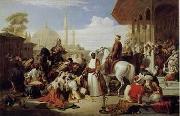 Arab or Arabic people and life. Orientalism oil paintings 74